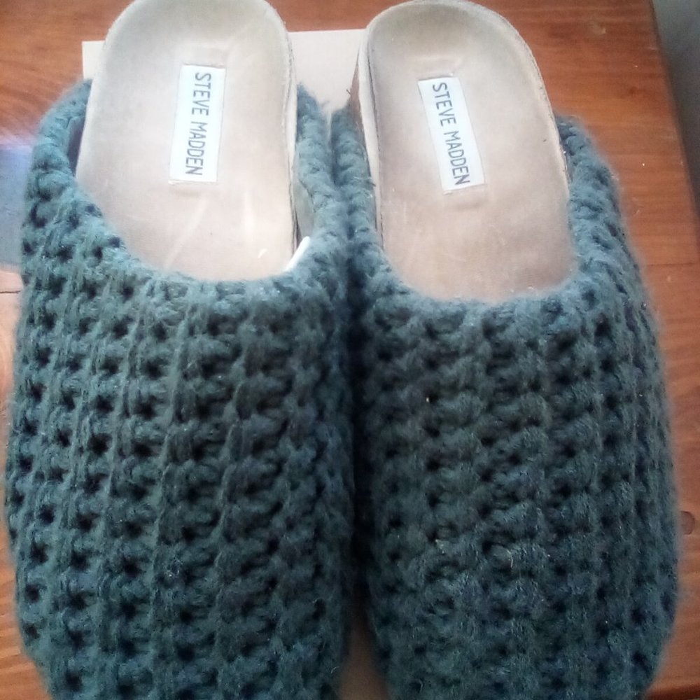 Steve Madden Grey Clogs